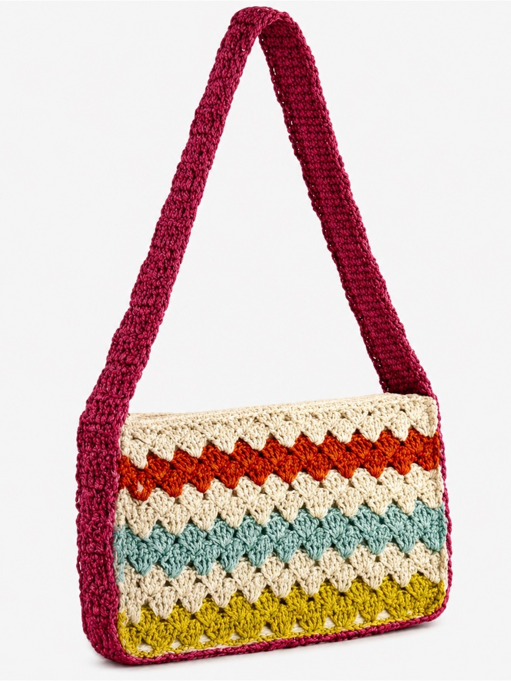 Luna Crochet Shoulder Bag